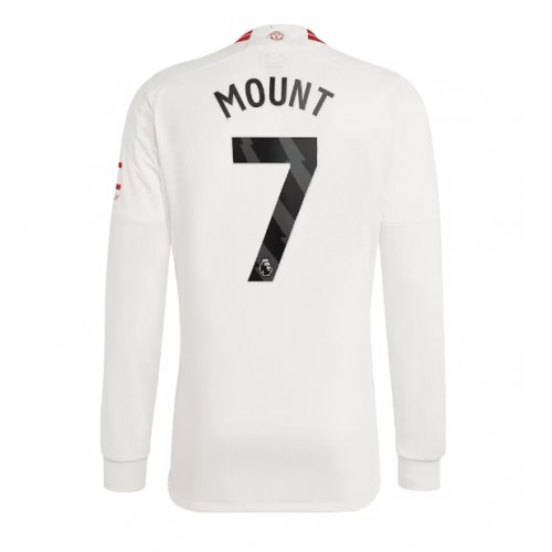 Maillot de foot Manchester United Mason Mount #7 Troisième 2023-24 Manche Longue